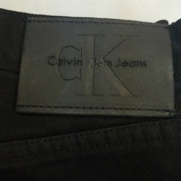 Women's black button fly jeans - Picture 1 of 5